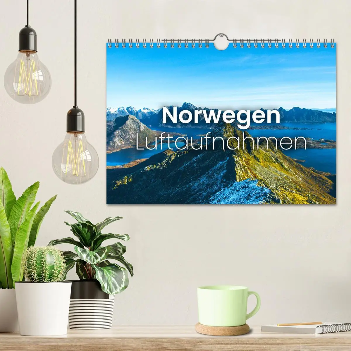 Bild: 9783457554012 | Norwegen Luftaufnahmen (Wandkalender 2026 DIN A4 quer), CALVENDO...