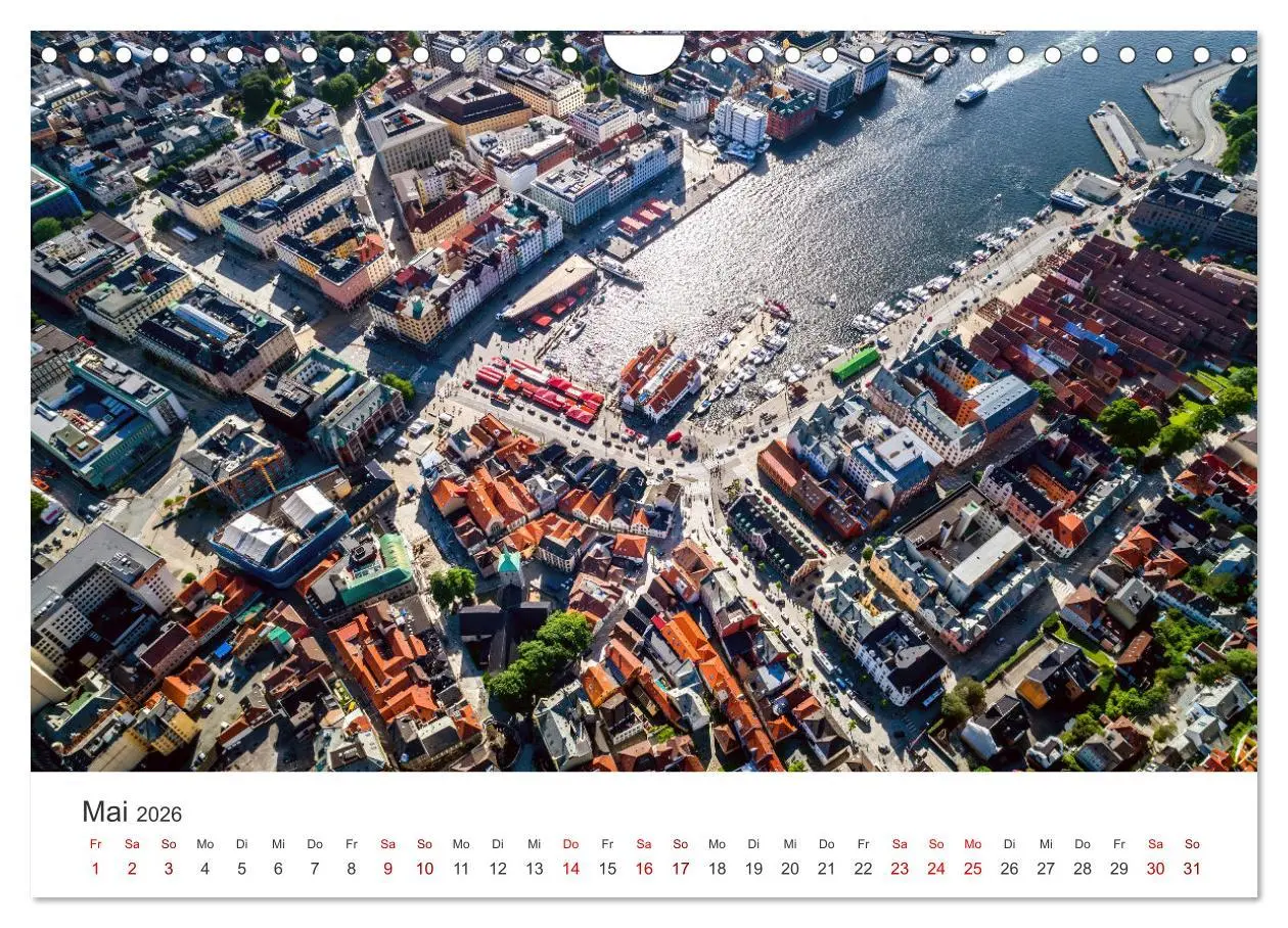 Bild: 9783457554012 | Norwegen Luftaufnahmen (Wandkalender 2026 DIN A4 quer), CALVENDO...