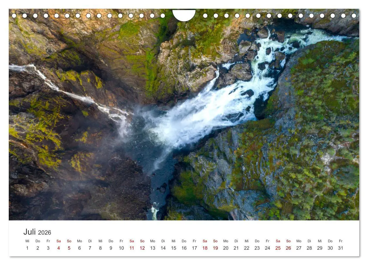 Bild: 9783457554012 | Norwegen Luftaufnahmen (Wandkalender 2026 DIN A4 quer), CALVENDO...