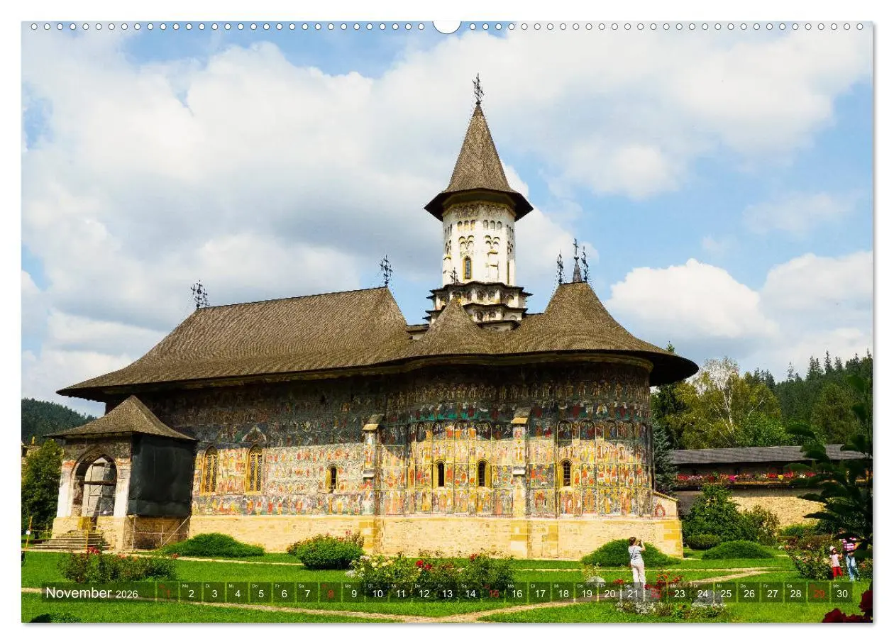Bild: 9783457934012 | Klöster in der Bucovina (Wandkalender 2026 DIN A2 quer), CALVENDO...
