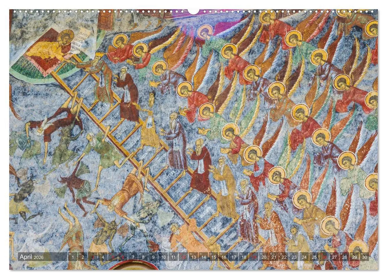 Bild: 9783457934012 | Klöster in der Bucovina (Wandkalender 2026 DIN A2 quer), CALVENDO...
