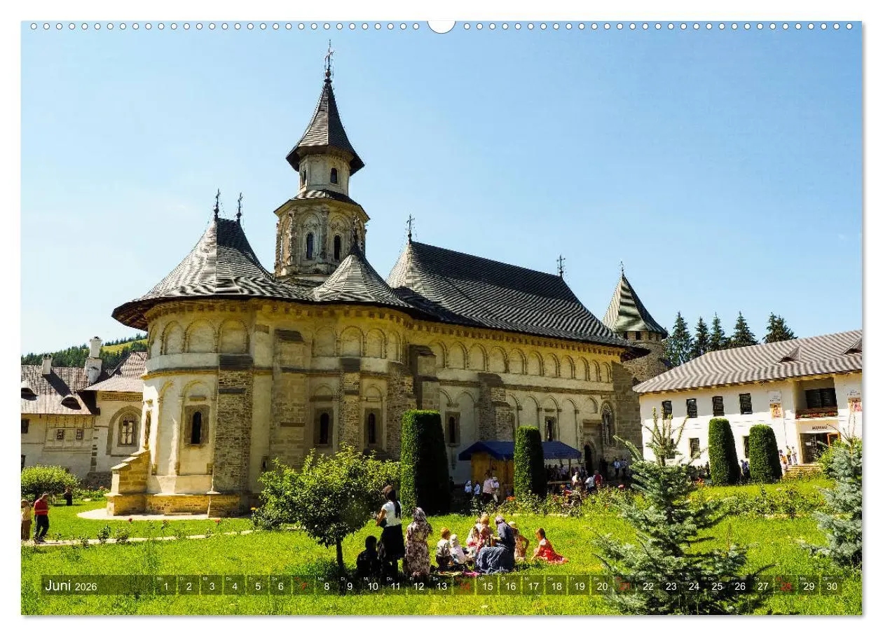 Bild: 9783457934012 | Klöster in der Bucovina (Wandkalender 2026 DIN A2 quer), CALVENDO...