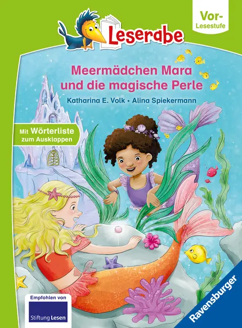 Cover: 9783473464012 | Leserabe Vor-Lesestufe - Meermädchen Mara und die magische Perle