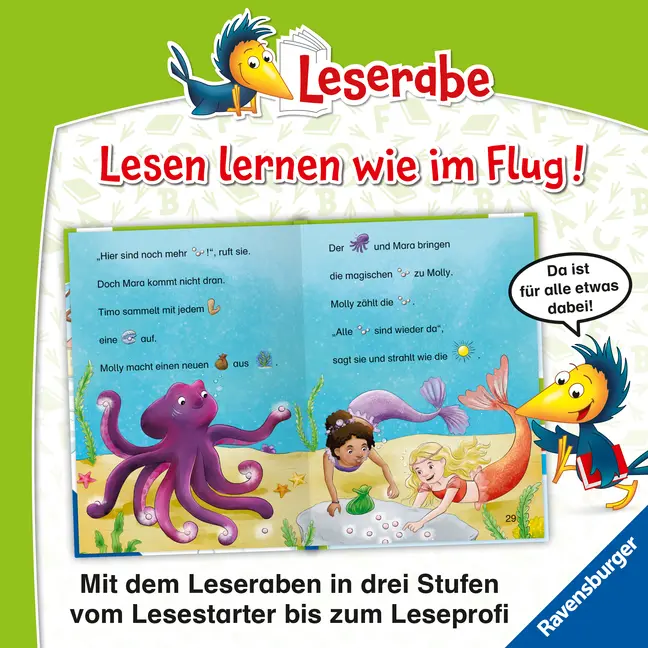 Bild: 9783473464012 | Leserabe Vor-Lesestufe - Meermädchen Mara und die magische Perle