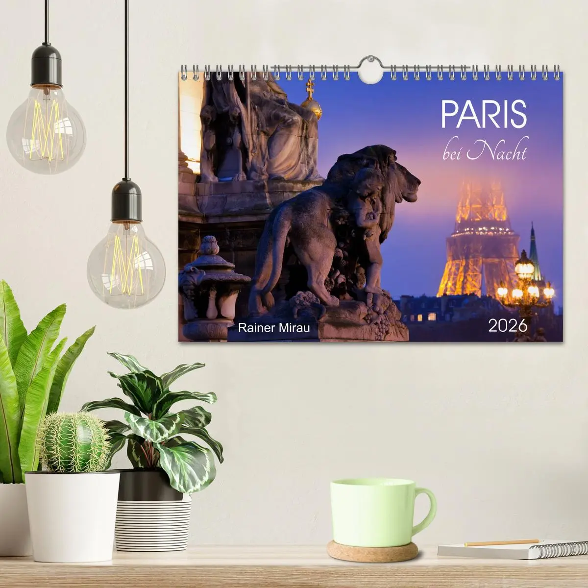 Bild: 9783516024012 | Paris bei Nacht 2026 (Wandkalender 2026 DIN A4 quer), CALVENDO...