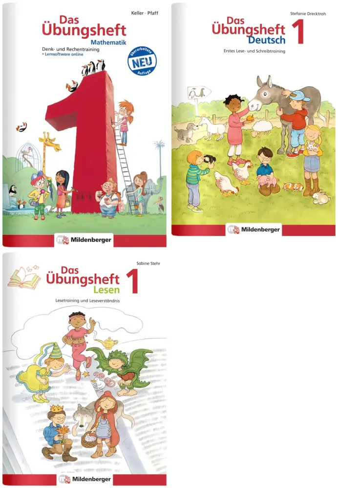 Cover: 9783619914012 | Sicher ins 2. Schuljahr - Paket: Rechnen - Schreiben - Lesen ·...