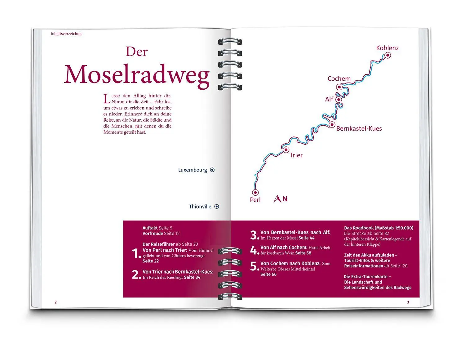 Bild: 9783991544012 | KOMPASS Radreiseführer Moselradweg | Ralf Enke | Taschenbuch | 128 S.