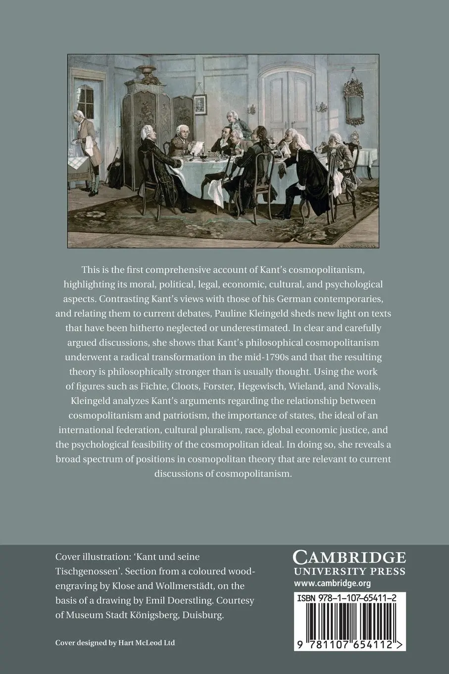 Rückseite: 9781107654112 | Kant and Cosmopolitanism | Pauline Kleingeld | Taschenbuch | Englisch