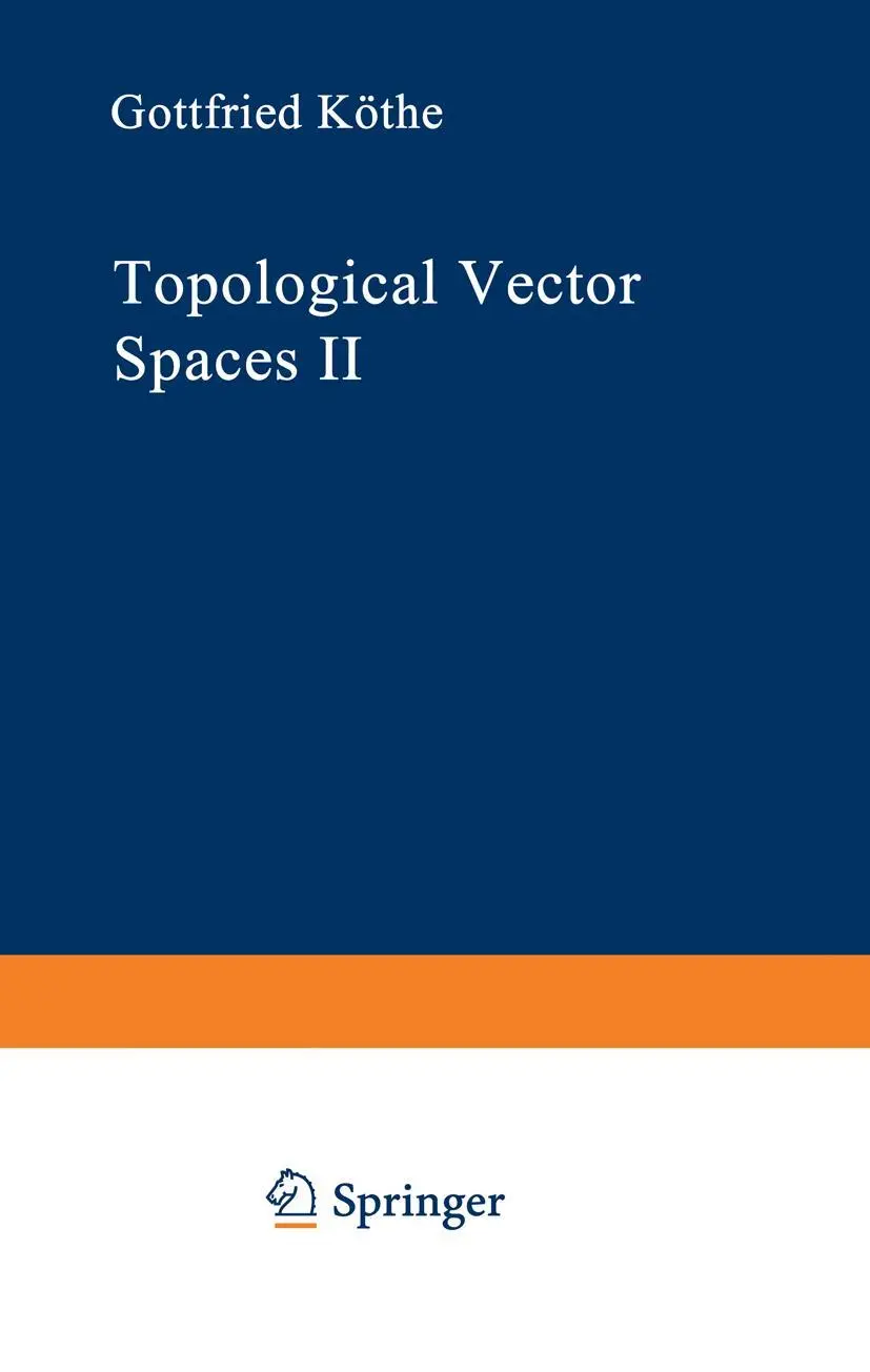 Cover: 9781468494112 | Topological Vector Spaces II | Gottfried Köthe | Taschenbuch | xii