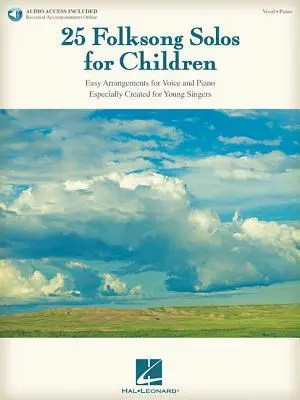 Cover: 9781495054112 | 25 Folksong Solos for Children: With Recorded Accompaniments | Corp