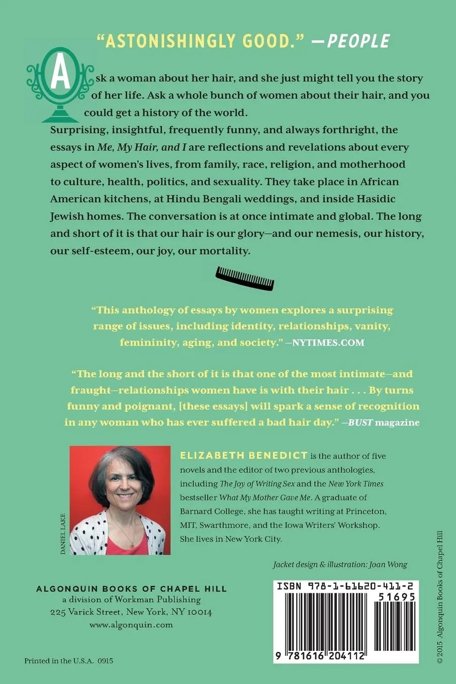 Rückseite: 9781616204112 | Me, My Hair, and I | Twenty-seven Women Untangle an Obsession | Buch