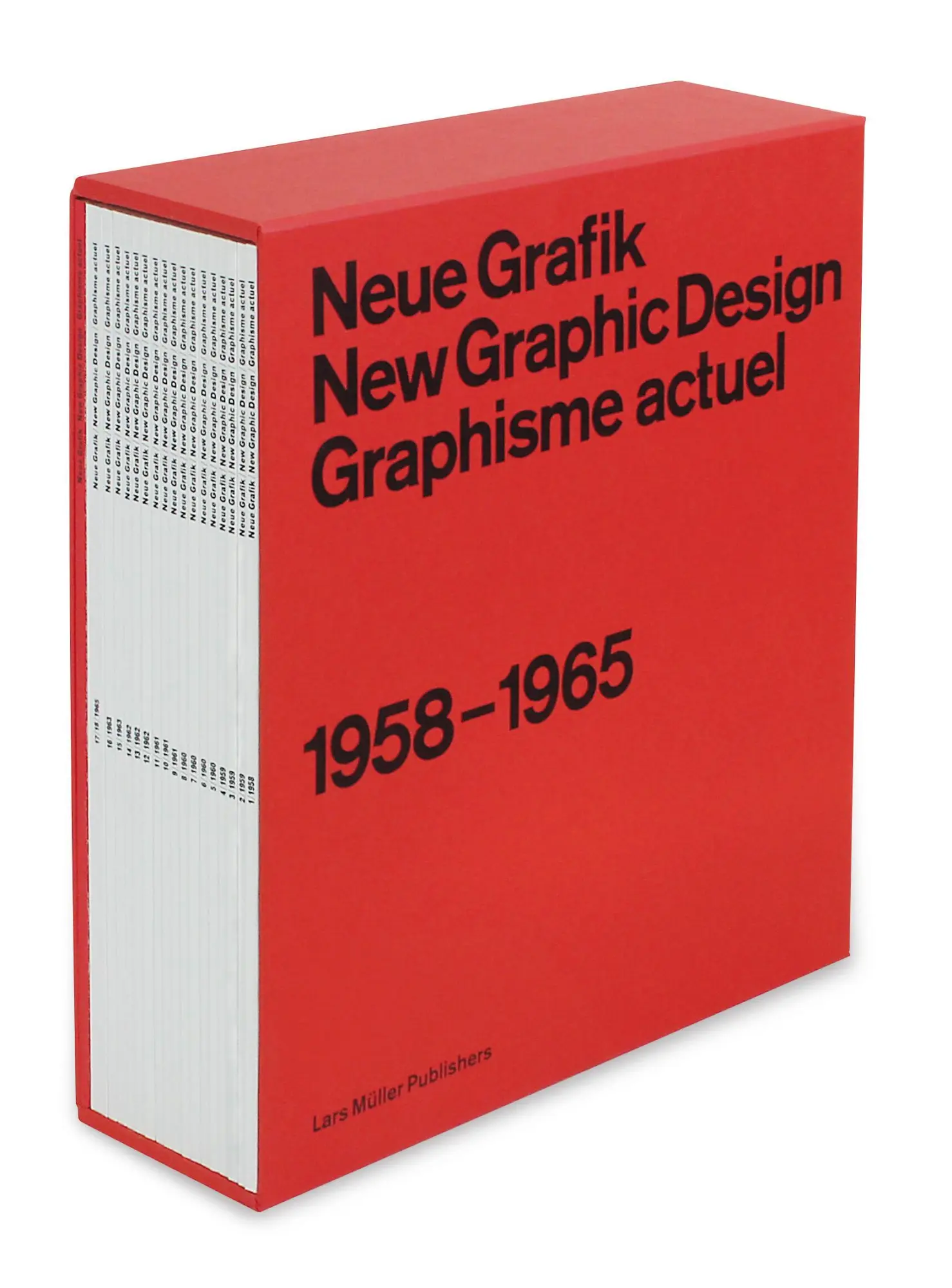 Cover: 9783037784112 | Neue Grafik | 1958 - 1965, Frz/engl/dt | Lars Müller | Taschenbuch