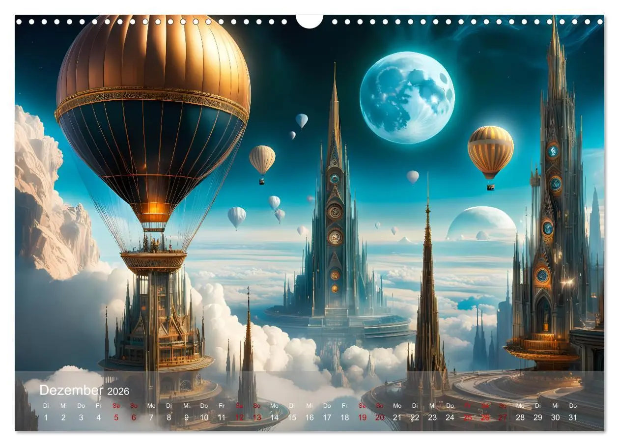 Bild: 9783457474112 | Epische Aussichten (Wandkalender 2026 DIN A3 quer), CALVENDO...