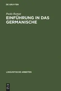 Cover: 9783484104112 | Einführung in das Germanische | Paolo Ramat | Buch | Deutsch | 1981