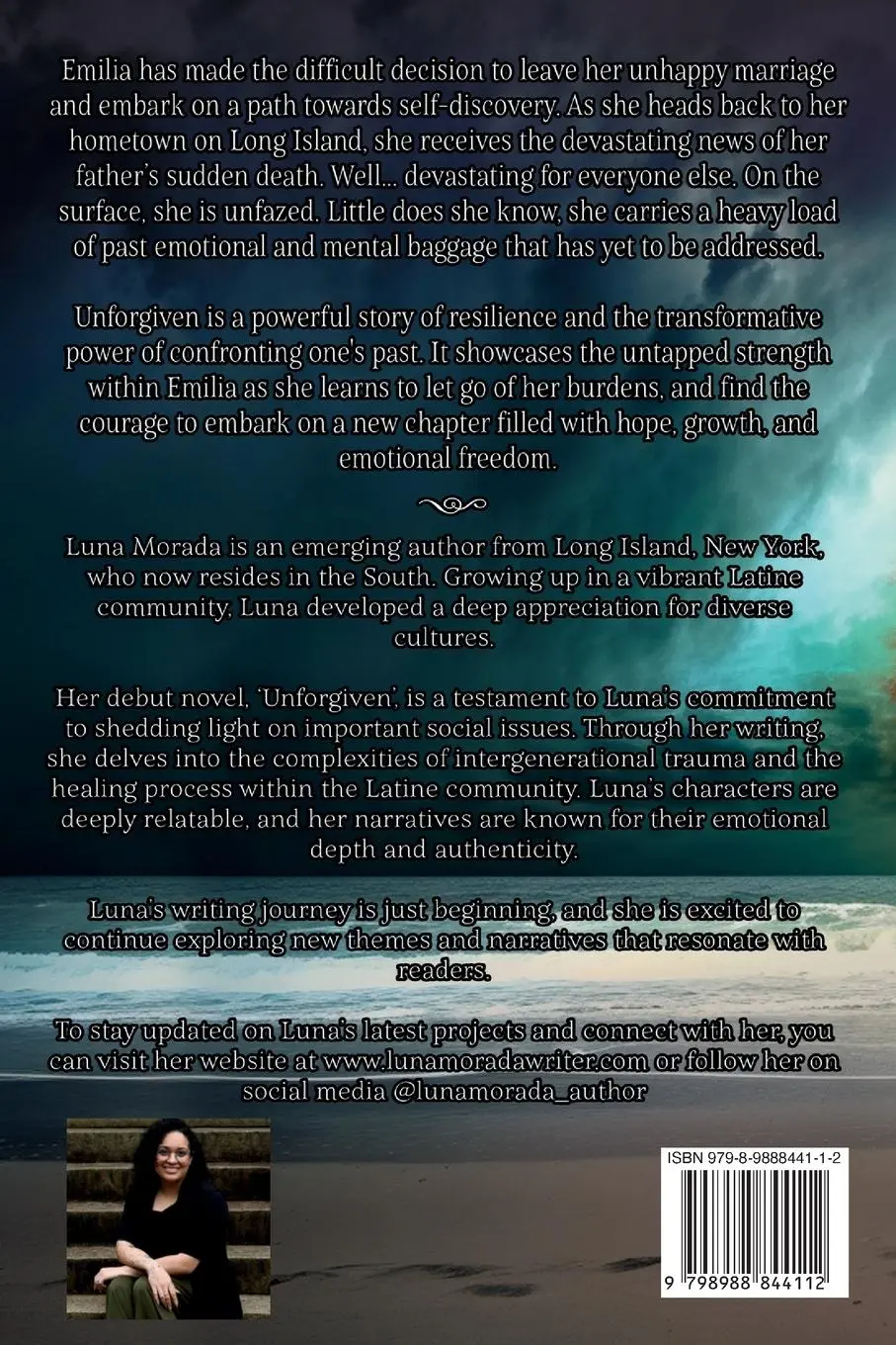 Rückseite: 9798988844112 | Unforgiven | Luna Morada | Taschenbuch | Englisch | 2023
