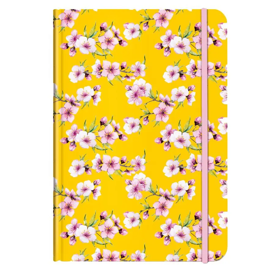 Cover: 4048809024212 | Notizbuch A5 Blüten gelb | Deutsch | 2023 | CEDON MuseumsShops GmbH