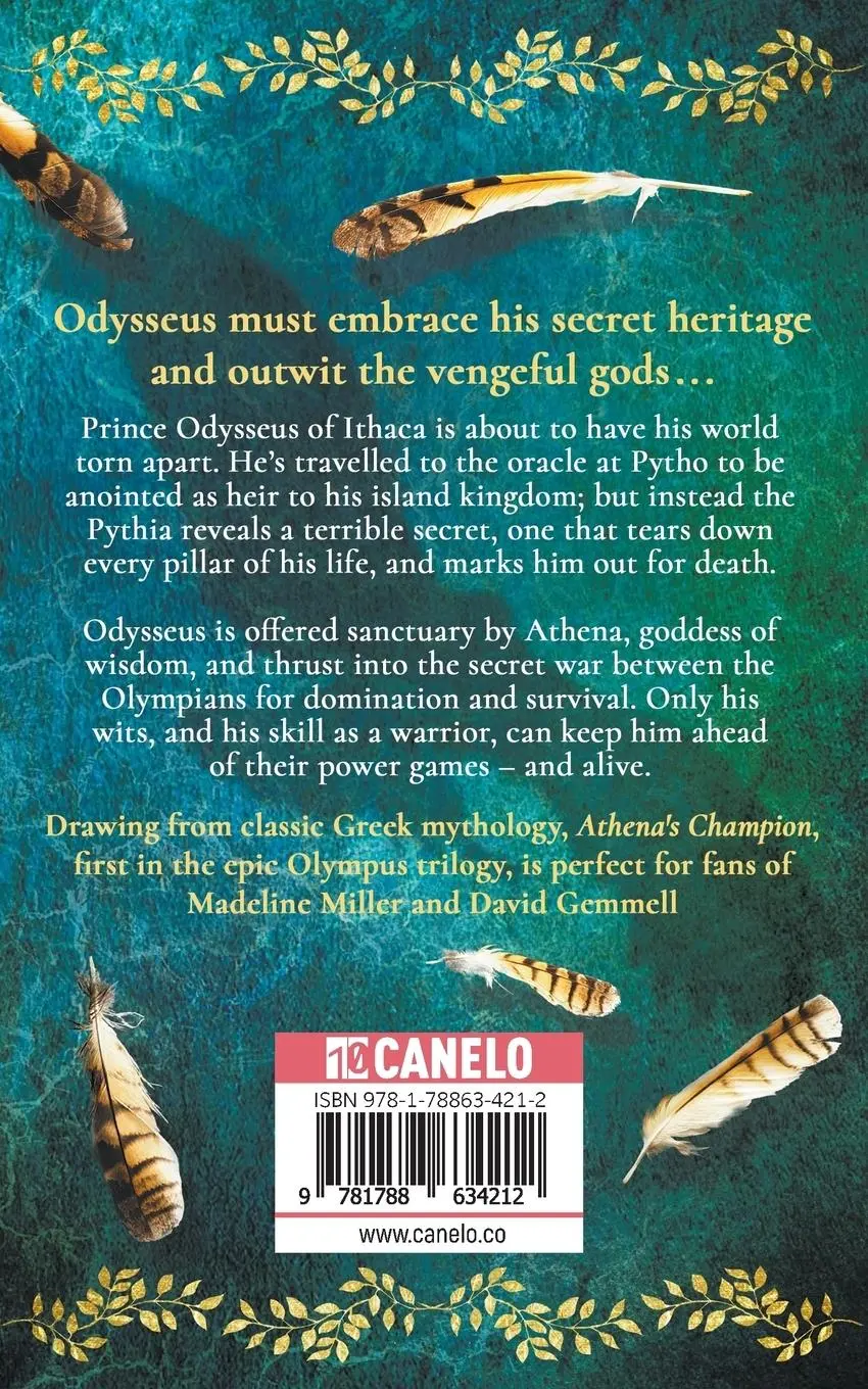 Rückseite: 9781788634212 | Athena's Champion | David Hair (u. a.) | Taschenbuch | Englisch | 2018