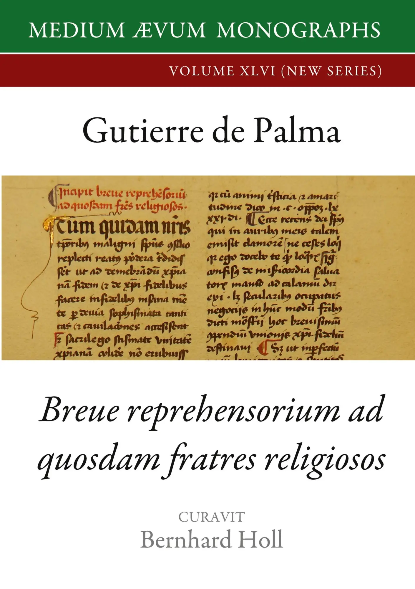 Cover: 9781911694212 | Gutierre De Palma | Breue Reprehensorium ad Quosdam Fratres Religiosos