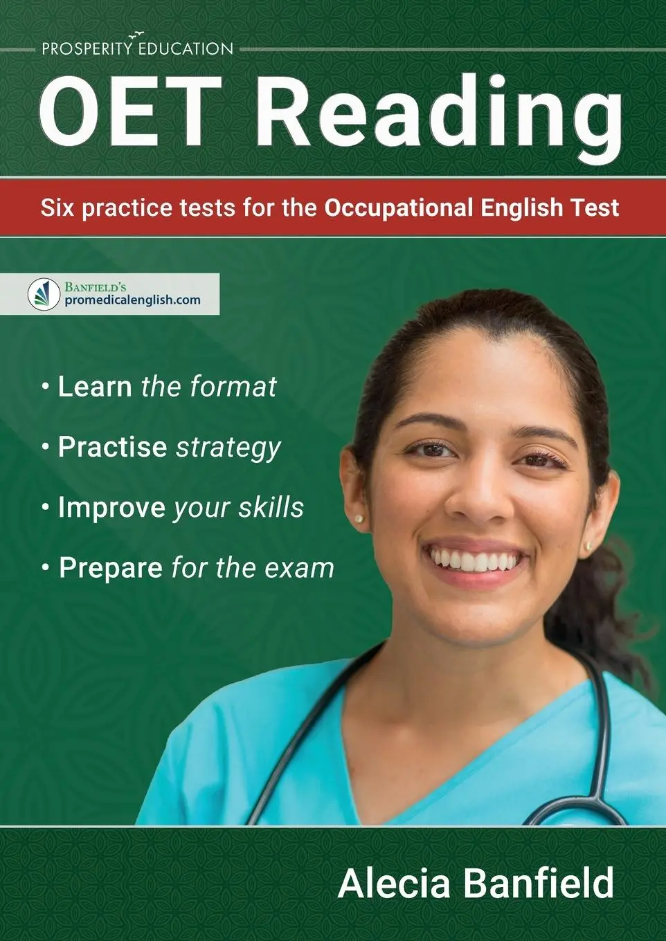 Cover: 9781915654212 | OET Reading | Six practice tests for the Occupational English Test