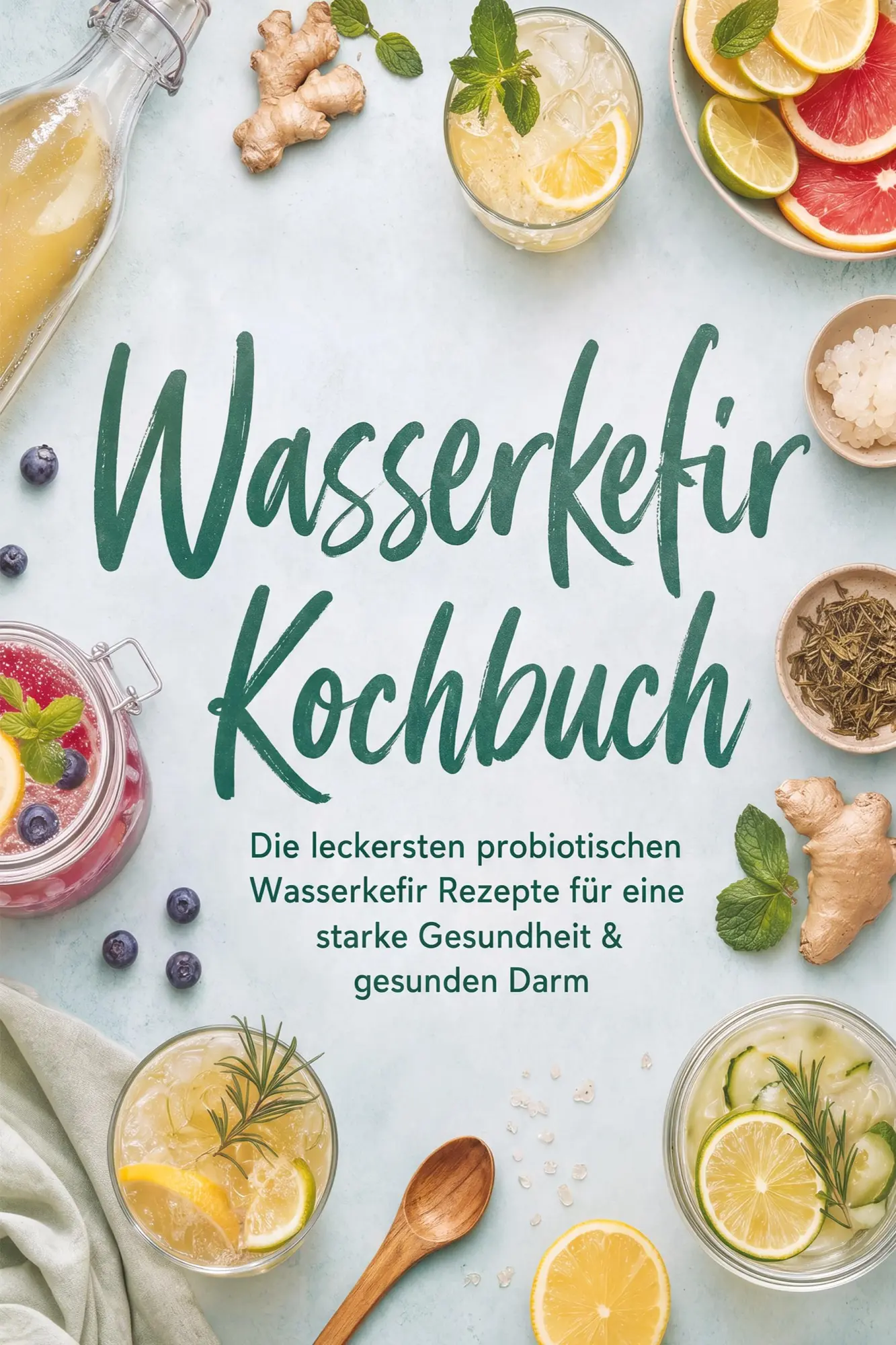 Cover: 9783694384212 | Wasserkefir Kochbuch: Die leckersten probiotischen Wasserkefir...