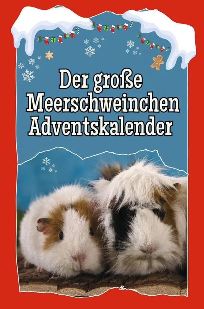 Cover: 9783759104212 | Der große Meerschweinchen-Adventskalender | Jonas Schmid | Taschenbuch