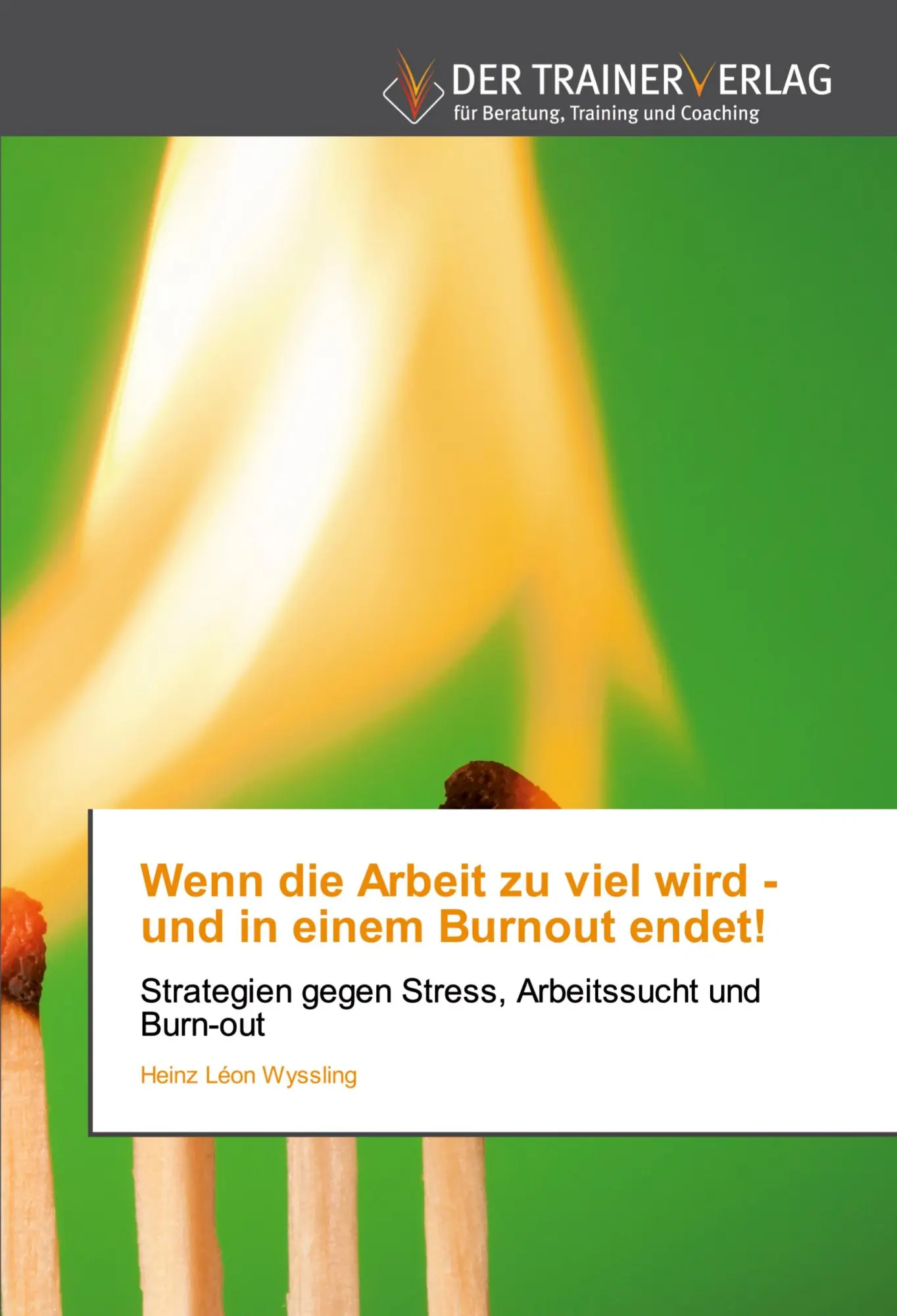 Cover: 9786202494212 | Wenn die Arbeit zu viel wird - und in einem Burnout endet! | Wyssling
