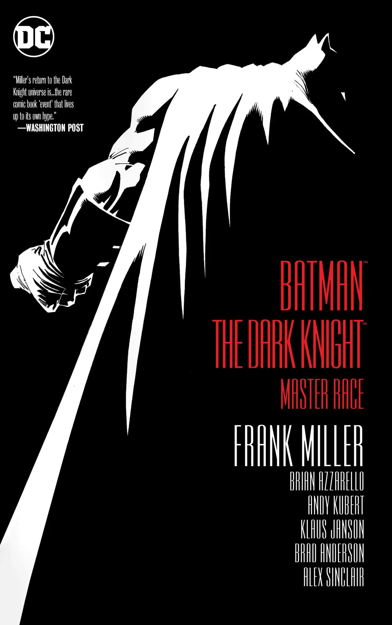 Cover: 9781401284312 | Batman: The Dark Knight: Master Race | Frank Miller (u. a.) | Buch