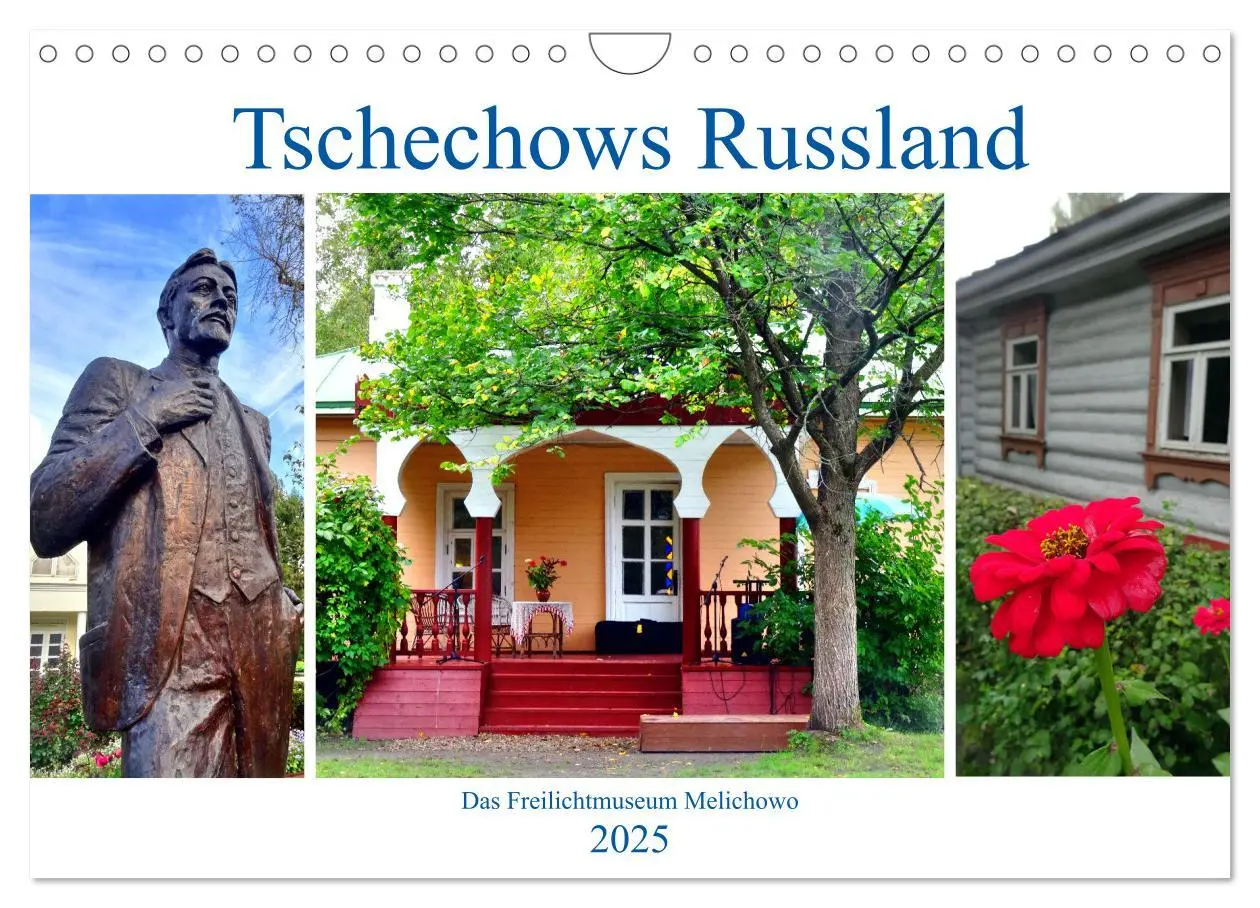Cover: 9783435054312 | Tschechows Russland - Das Freilichtmuseum Melichowo (Wandkalender...