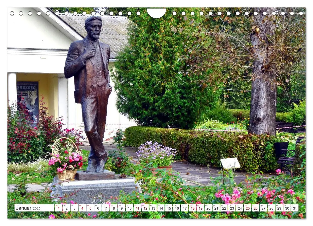 Bild: 9783435054312 | Tschechows Russland - Das Freilichtmuseum Melichowo (Wandkalender...