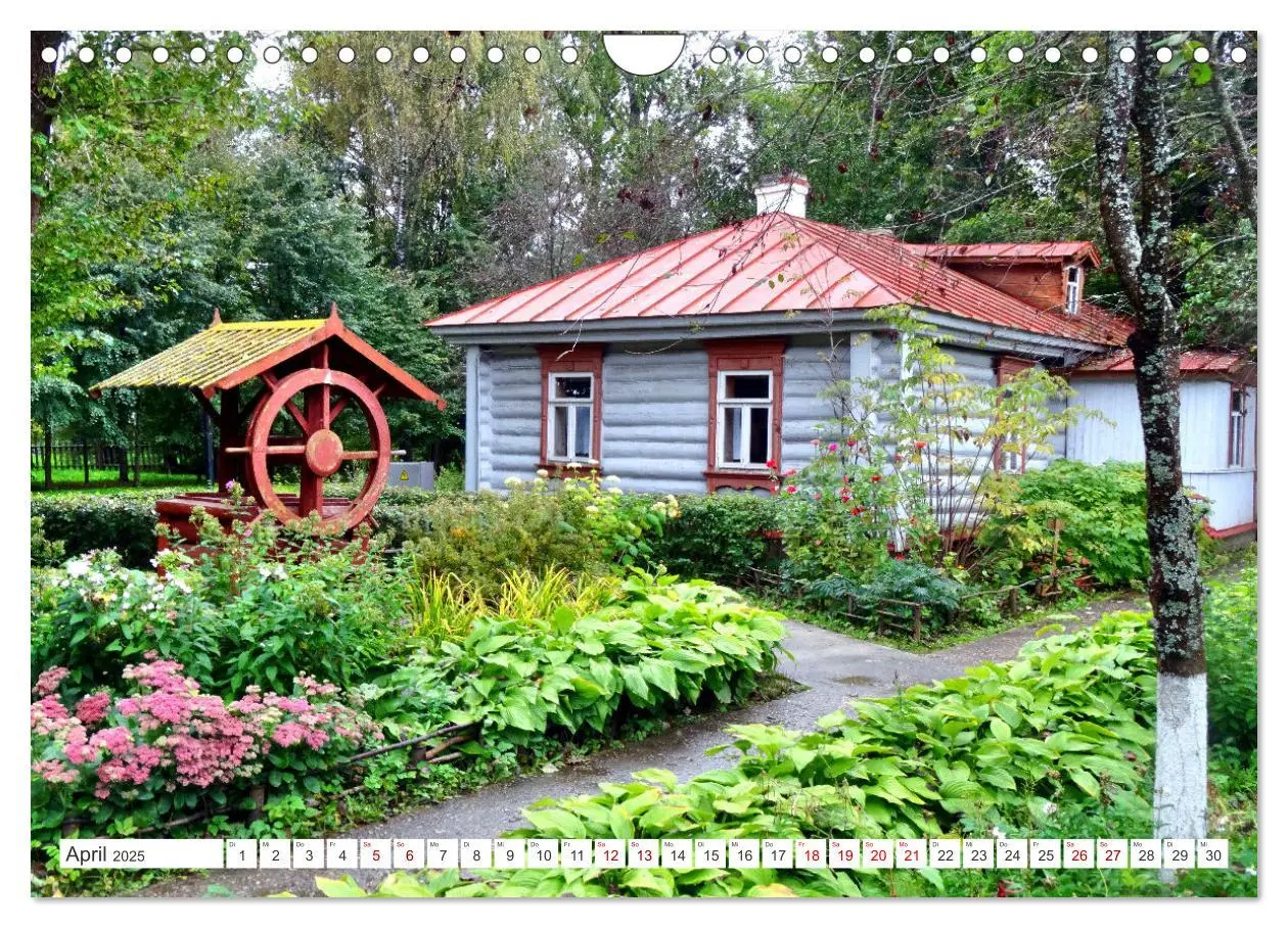 Bild: 9783435054312 | Tschechows Russland - Das Freilichtmuseum Melichowo (Wandkalender...