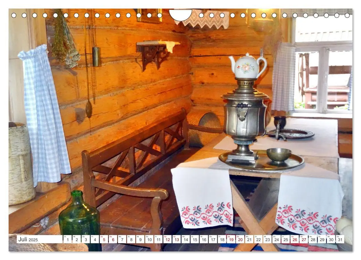 Bild: 9783435054312 | Tschechows Russland - Das Freilichtmuseum Melichowo (Wandkalender...