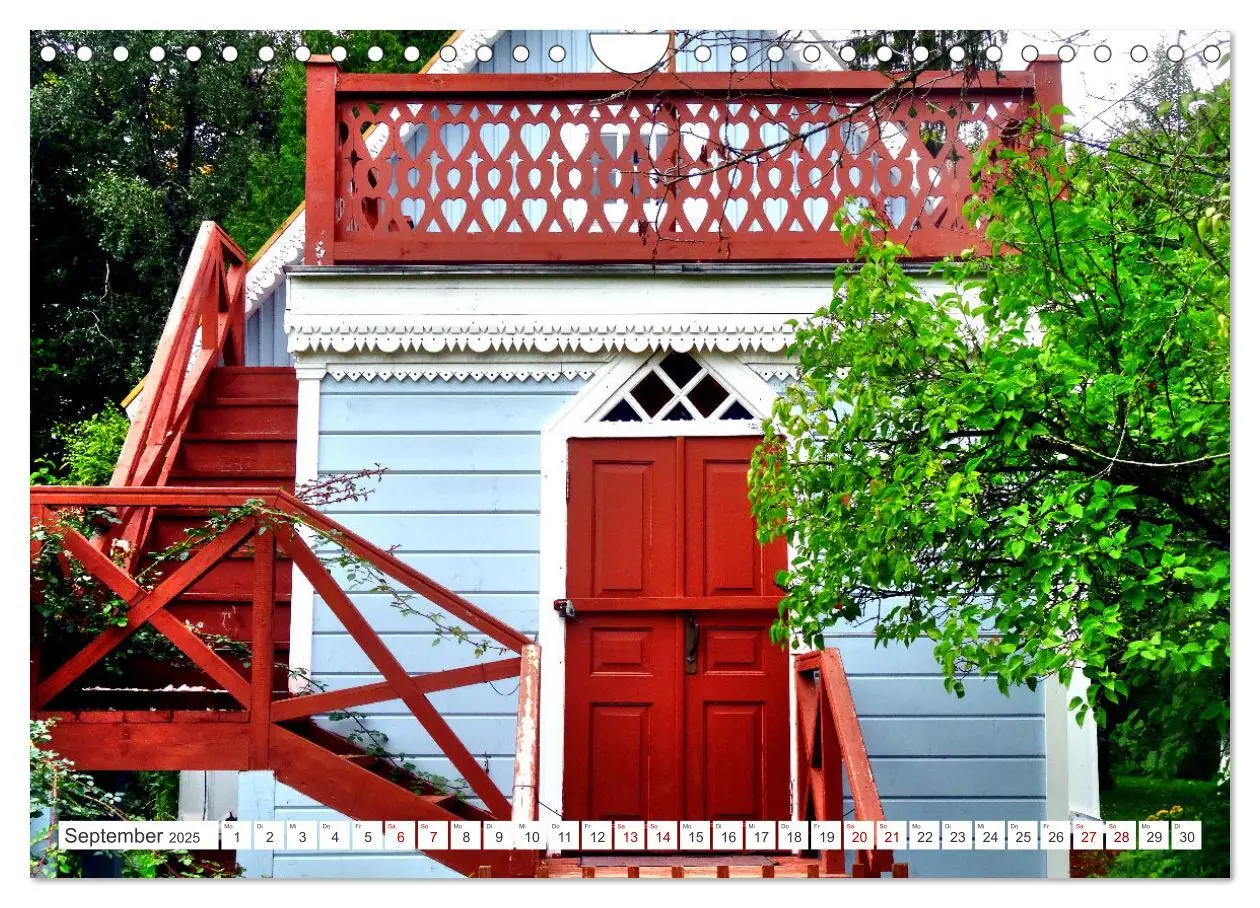 Bild: 9783435054312 | Tschechows Russland - Das Freilichtmuseum Melichowo (Wandkalender...