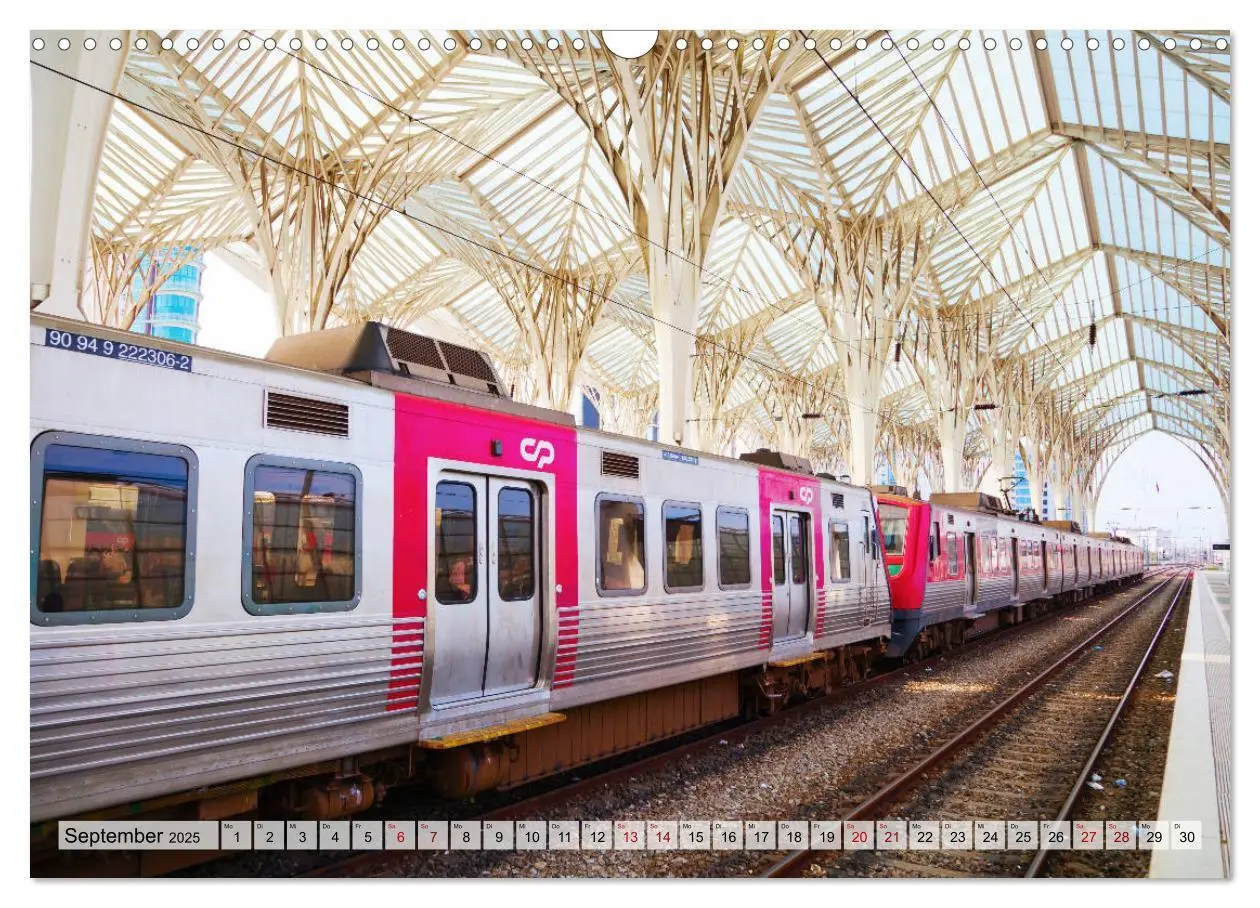 Bild: 9783435364312 | Bahnhöfe in Europa (Wandkalender 2025 DIN A3 quer), CALVENDO...