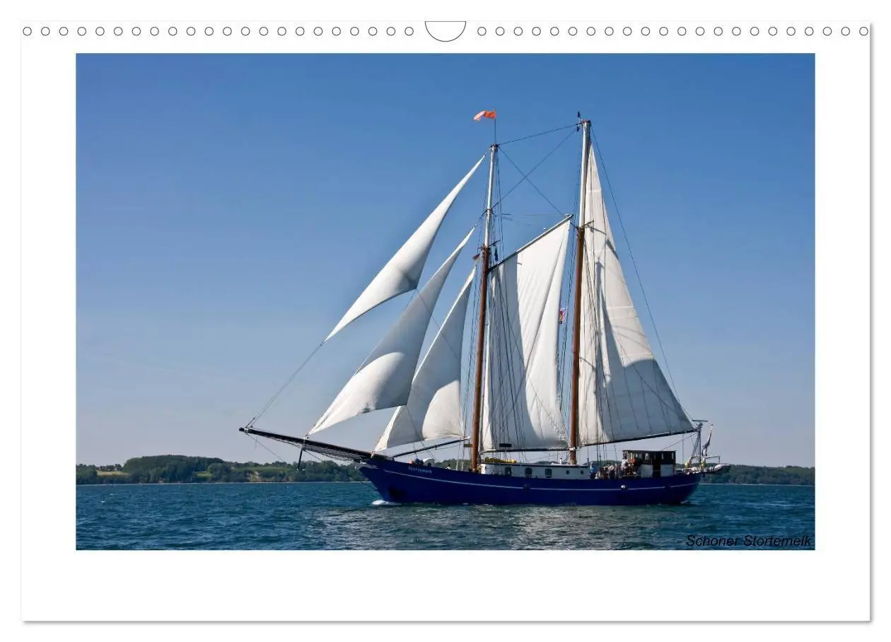 Bild: 9783435504312 | Traditionsschiffe auf der Ostsee (Wandkalender 2025 DIN A3 quer),...