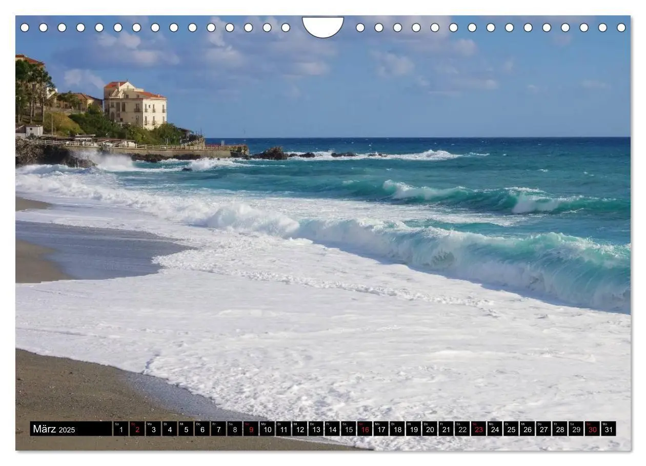 Bild: 9783435744312 | Kalabrien (Wandkalender 2025 DIN A4 quer), CALVENDO Monatskalender