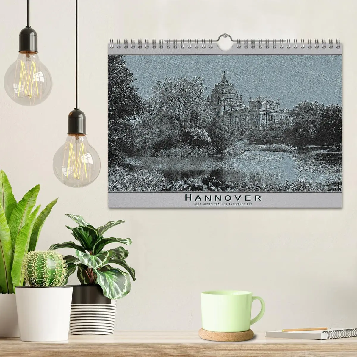 Bild: 9783457904312 | Hannover, alte Aufnahmen neu interpretiert. (Wandkalender 2026 DIN...
