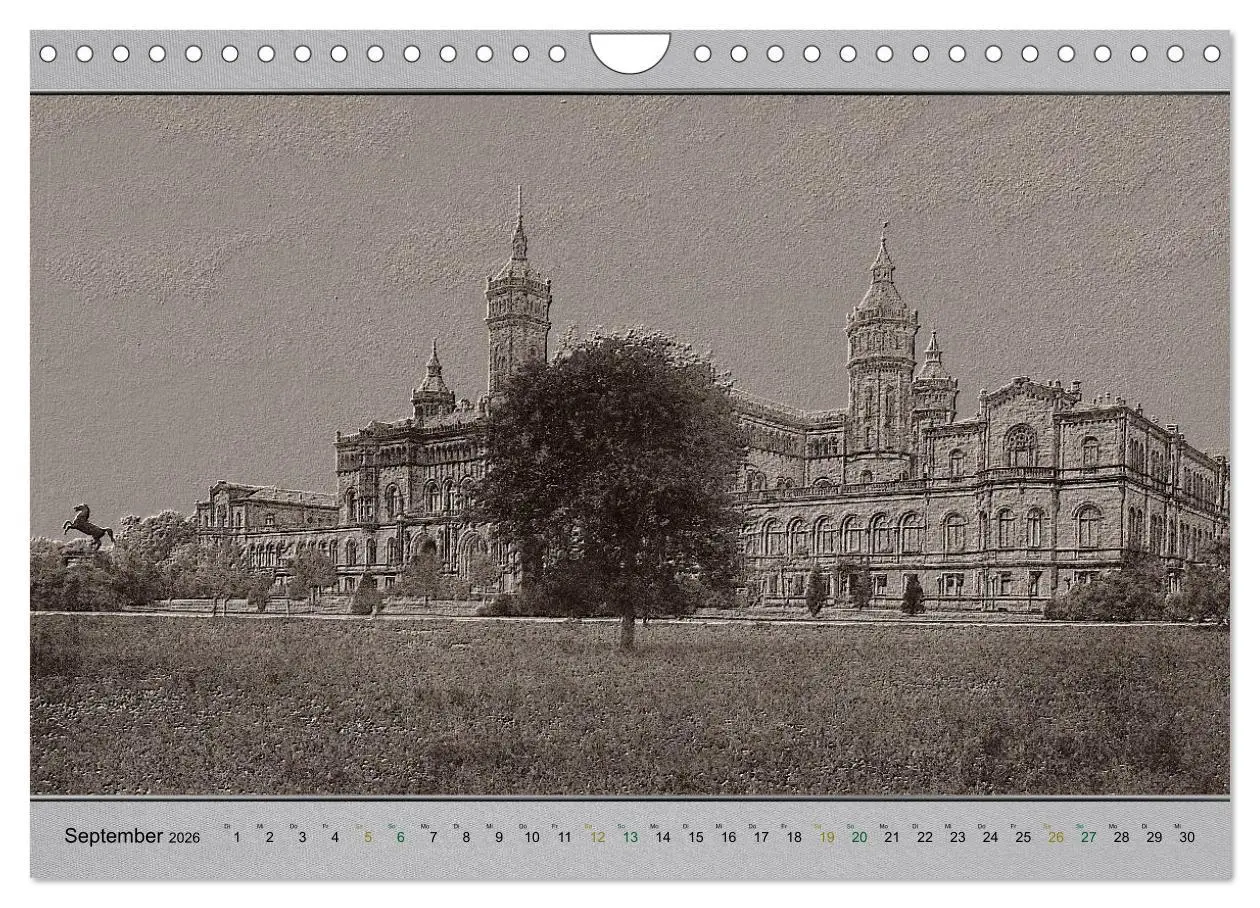 Bild: 9783457904312 | Hannover, alte Aufnahmen neu interpretiert. (Wandkalender 2026 DIN...