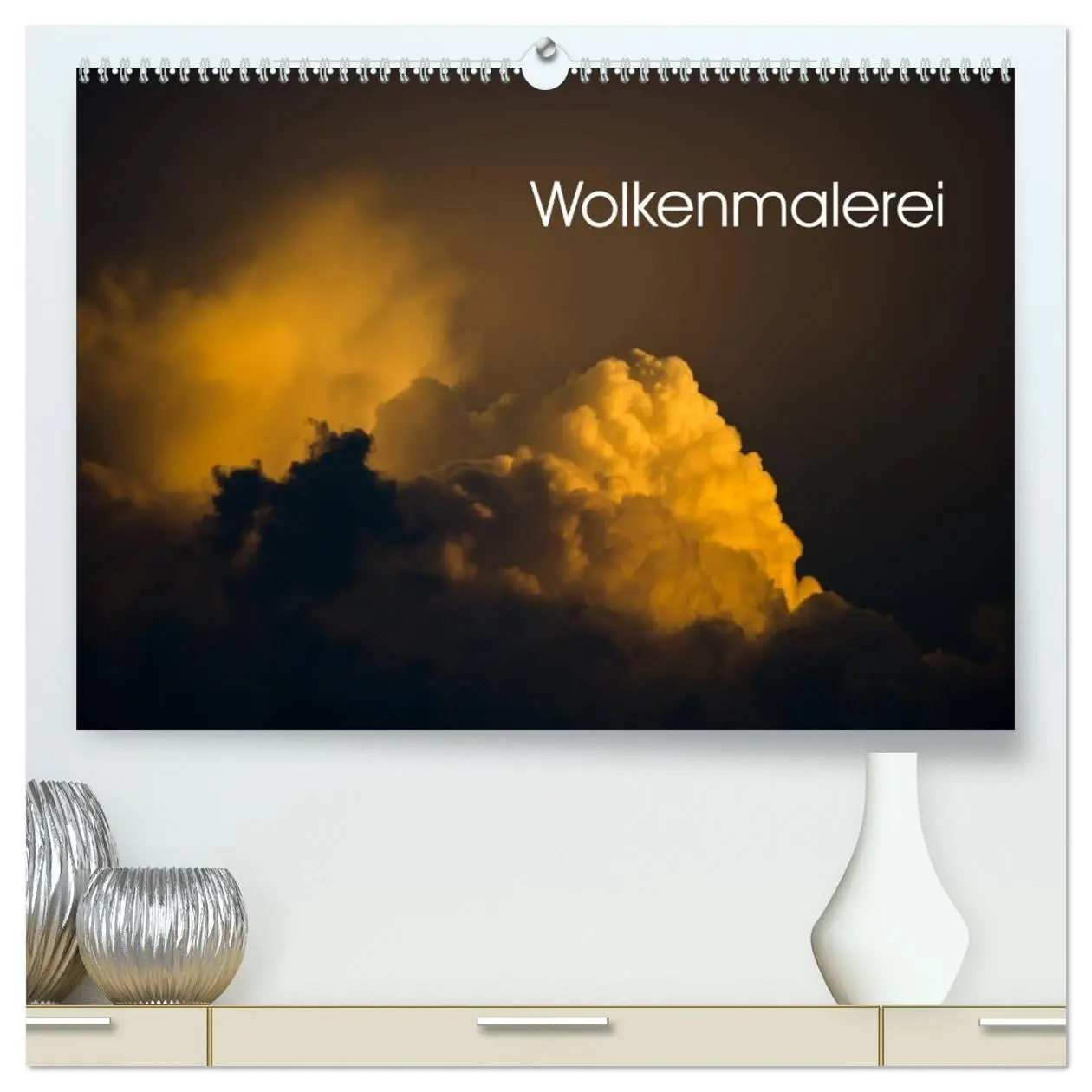 Cover: 9783516094312 | Wolkenmalerei (hochwertiger Premium Wandkalender 2026 DIN A2 quer),...