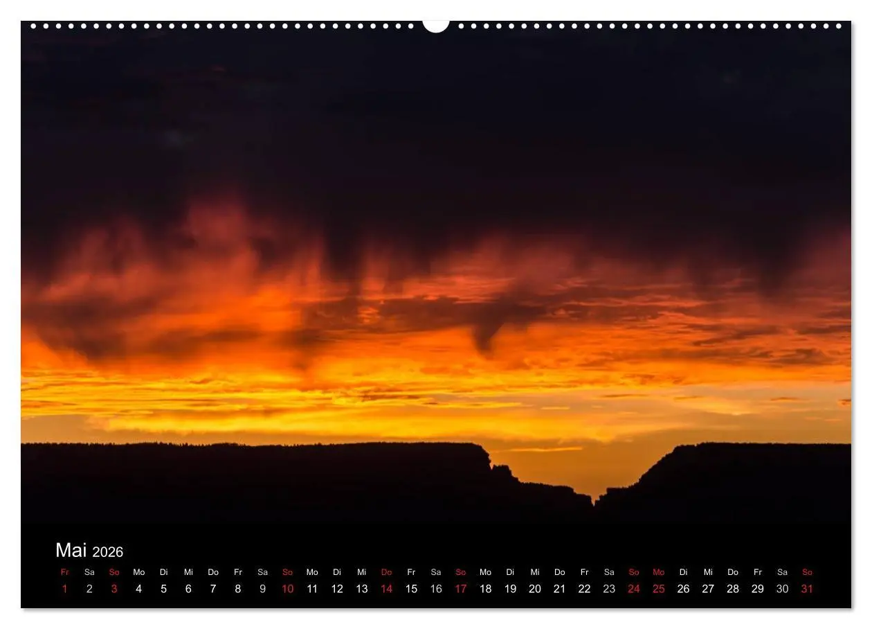 Bild: 9783516094312 | Wolkenmalerei (hochwertiger Premium Wandkalender 2026 DIN A2 quer),...