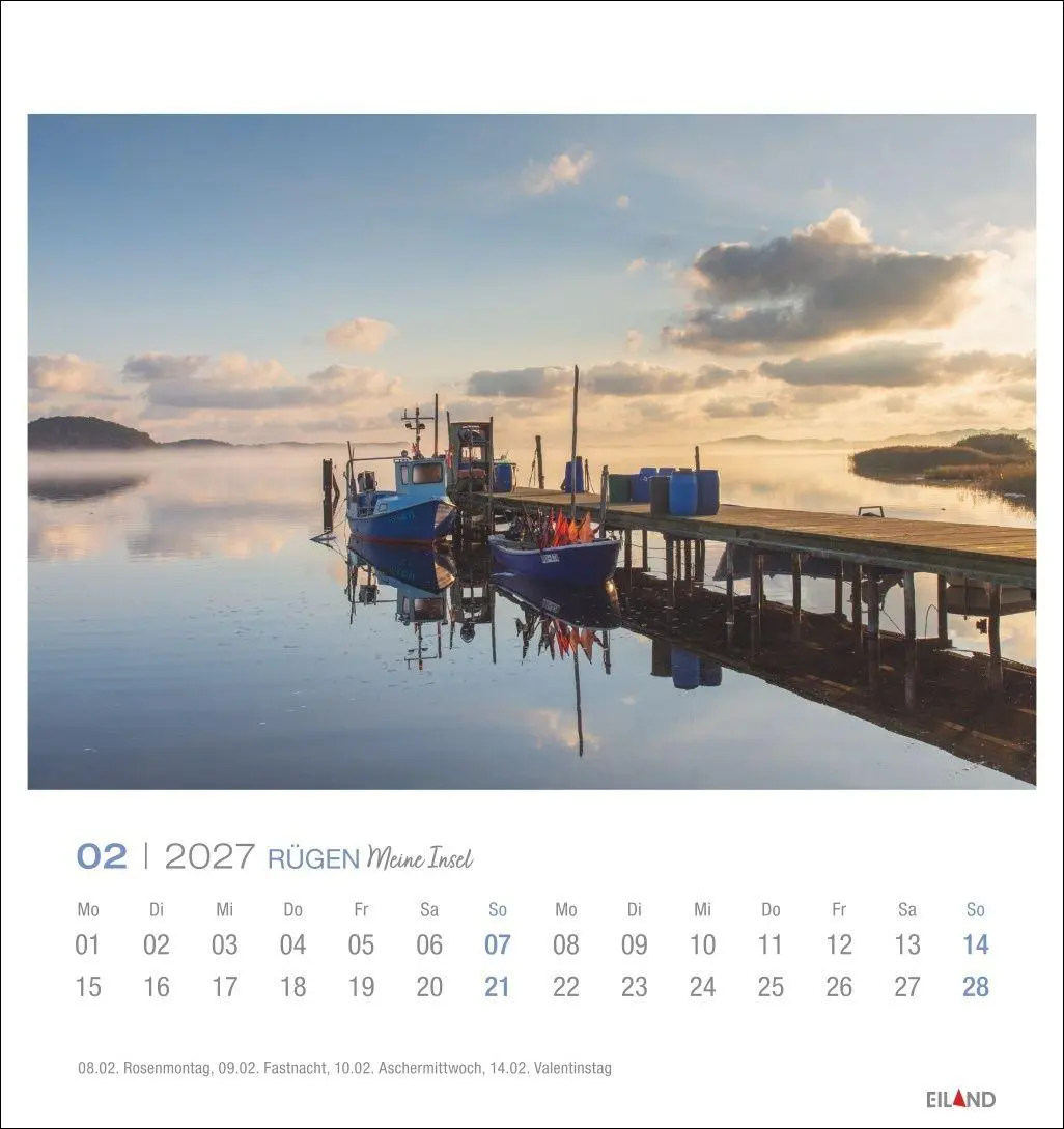 Bild: 9783964024312 | Rügen Postkartenkalender 2027 - Meine Insel | Eiland | Kalender | 2027