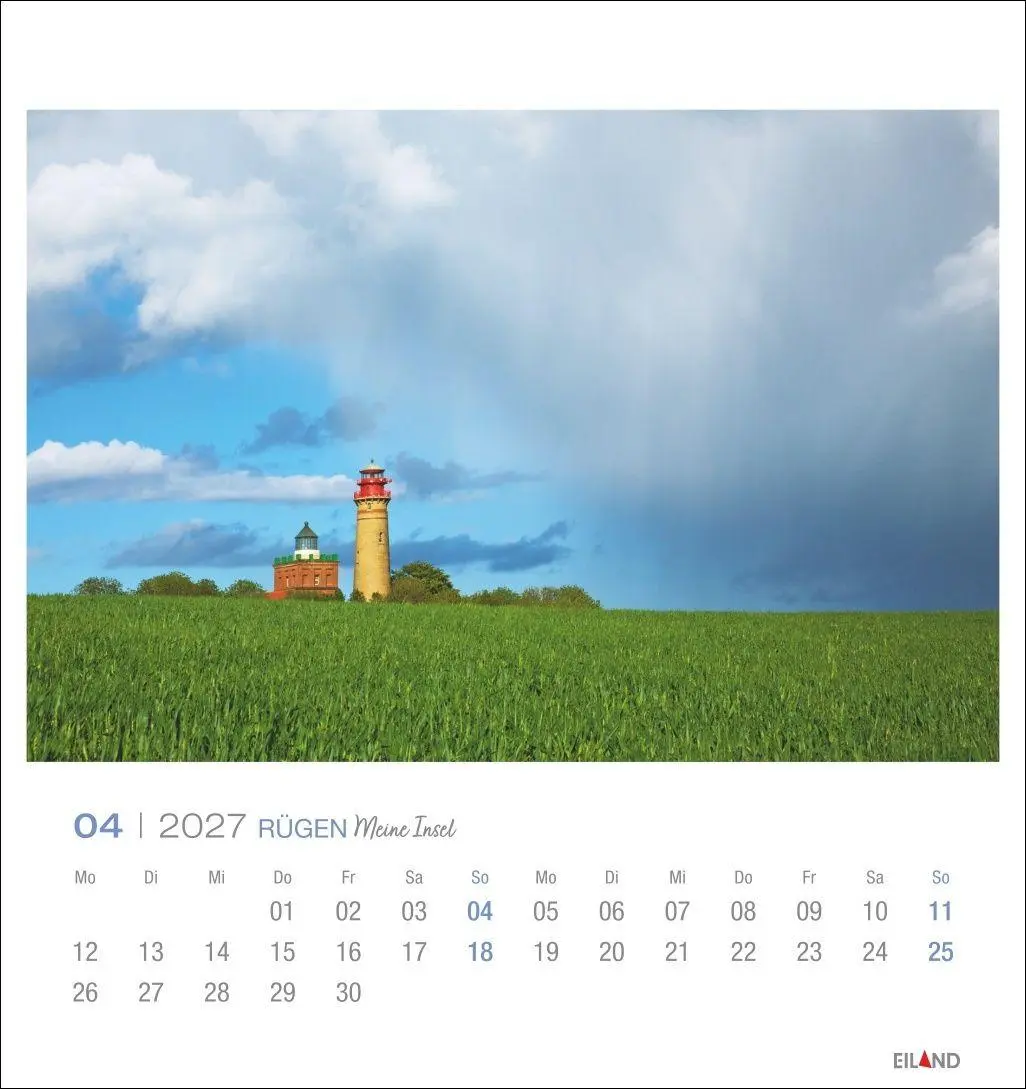 Bild: 9783964024312 | Rügen Postkartenkalender 2027 - Meine Insel | Eiland | Kalender | 2027