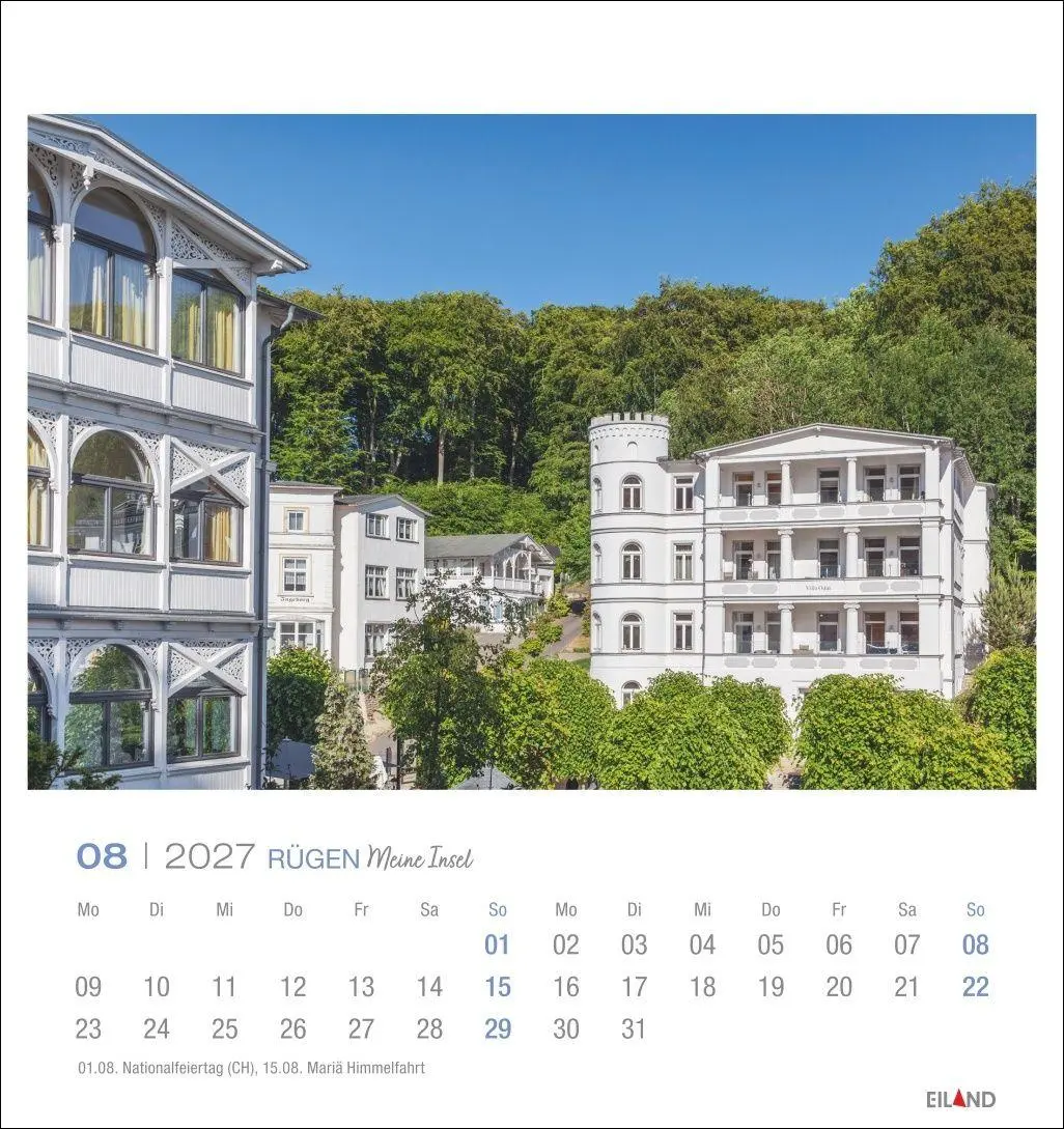 Bild: 9783964024312 | Rügen Postkartenkalender 2027 - Meine Insel | Eiland | Kalender | 2027