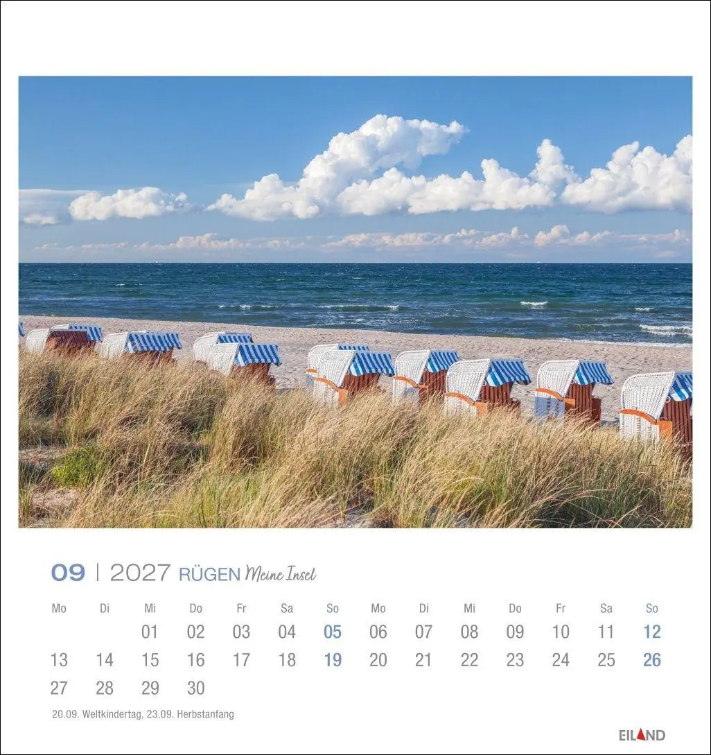 Bild: 9783964024312 | Rügen Postkartenkalender 2027 - Meine Insel | Eiland | Kalender | 2027