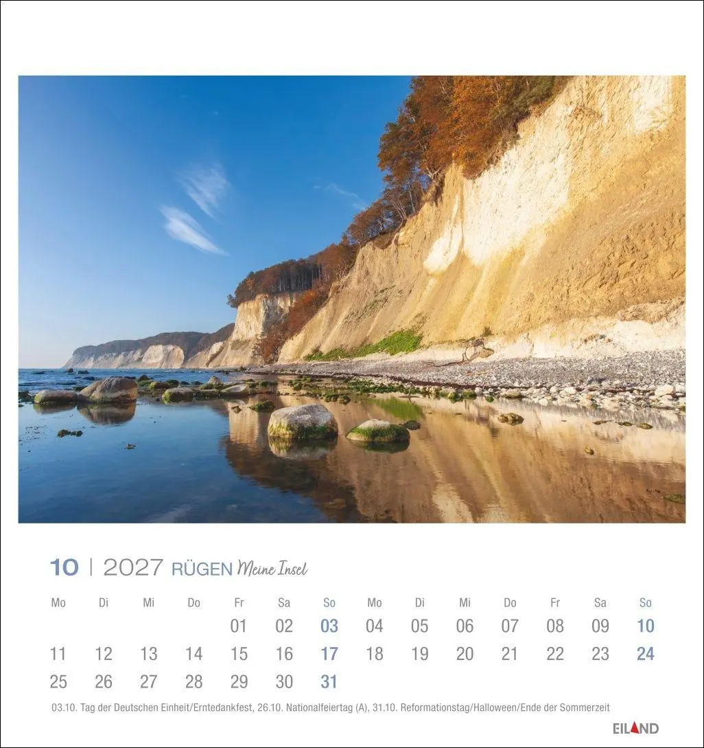 Bild: 9783964024312 | Rügen Postkartenkalender 2027 - Meine Insel | Eiland | Kalender | 2027