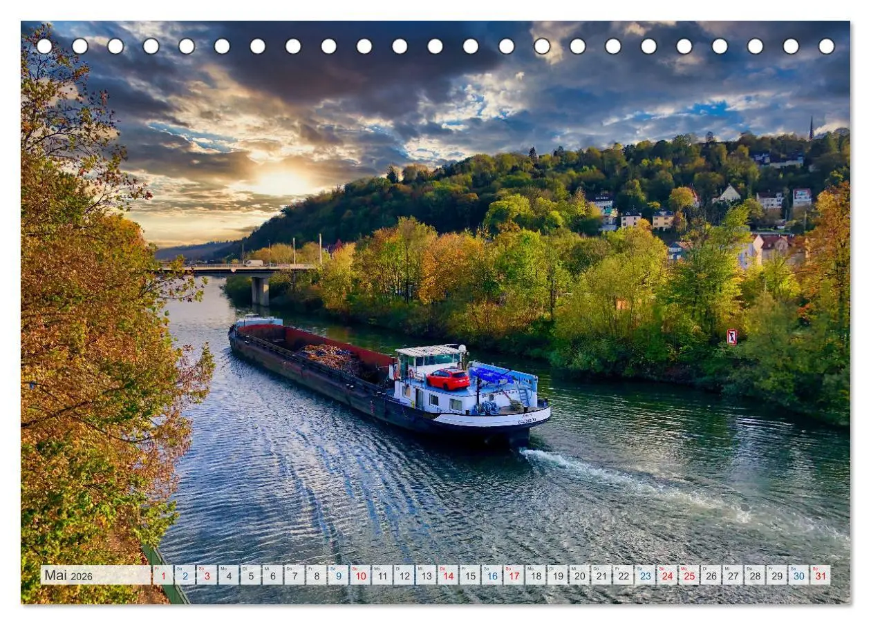 Bild: 9783457374412 | Esslingen zwischen Tag und Nacht (Tischkalender 2026 DIN A5 quer),...
