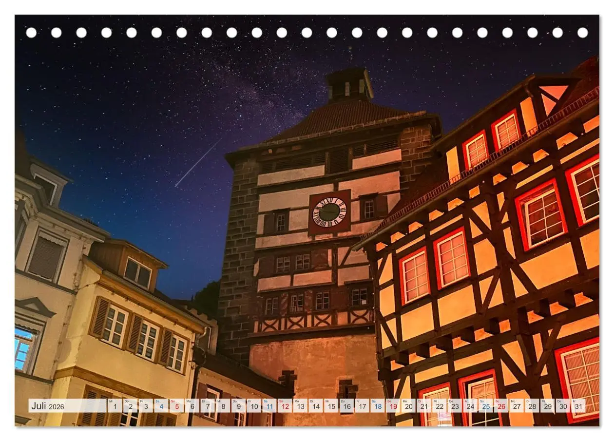 Bild: 9783457374412 | Esslingen zwischen Tag und Nacht (Tischkalender 2026 DIN A5 quer),...