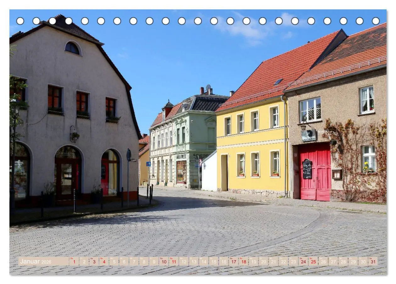 Bild: 9783457514412 | Ein Spaziergang durch Beelitz (Tischkalender 2026 DIN A5 quer),...