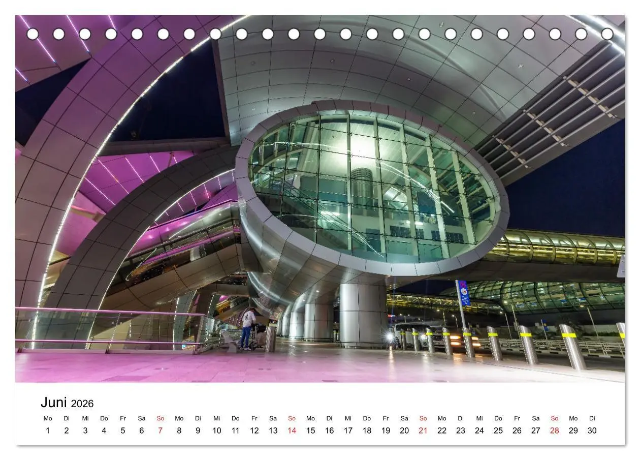 Bild: 9783457684412 | FLUGHÄFEN (Tischkalender 2026 DIN A5 quer), CALVENDO Monatskalender