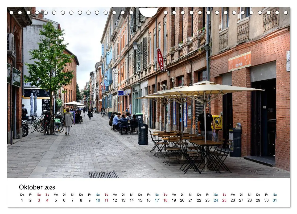 Bild: 9783457824412 | Frankreichs große Städte - Toulouse (Wandkalender 2026 DIN A4...