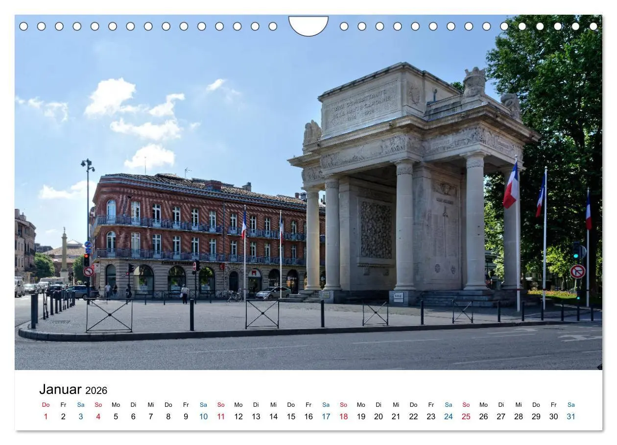 Bild: 9783457824412 | Frankreichs große Städte - Toulouse (Wandkalender 2026 DIN A4...